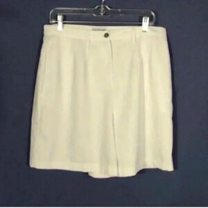 Coral Bay Golf NWT Womens Tan Shorts Wrinkle Resistant Stretch Microfiber Sz 16
